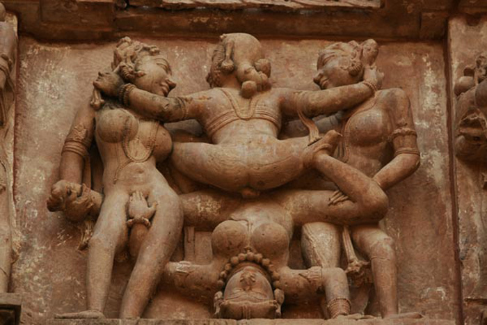 dettaglio di Tempio Tantrico a Khajuraho